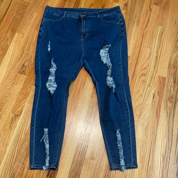 Shein curve skinny jeans size 2XL - Picture 1 of 5